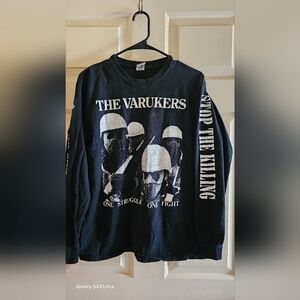 'The Varukers' limited punk long sleeve